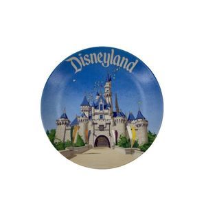 Disneyland Vintage Plate Tourist Souvenir Collector 6.5" Japan Walt Disney 0191